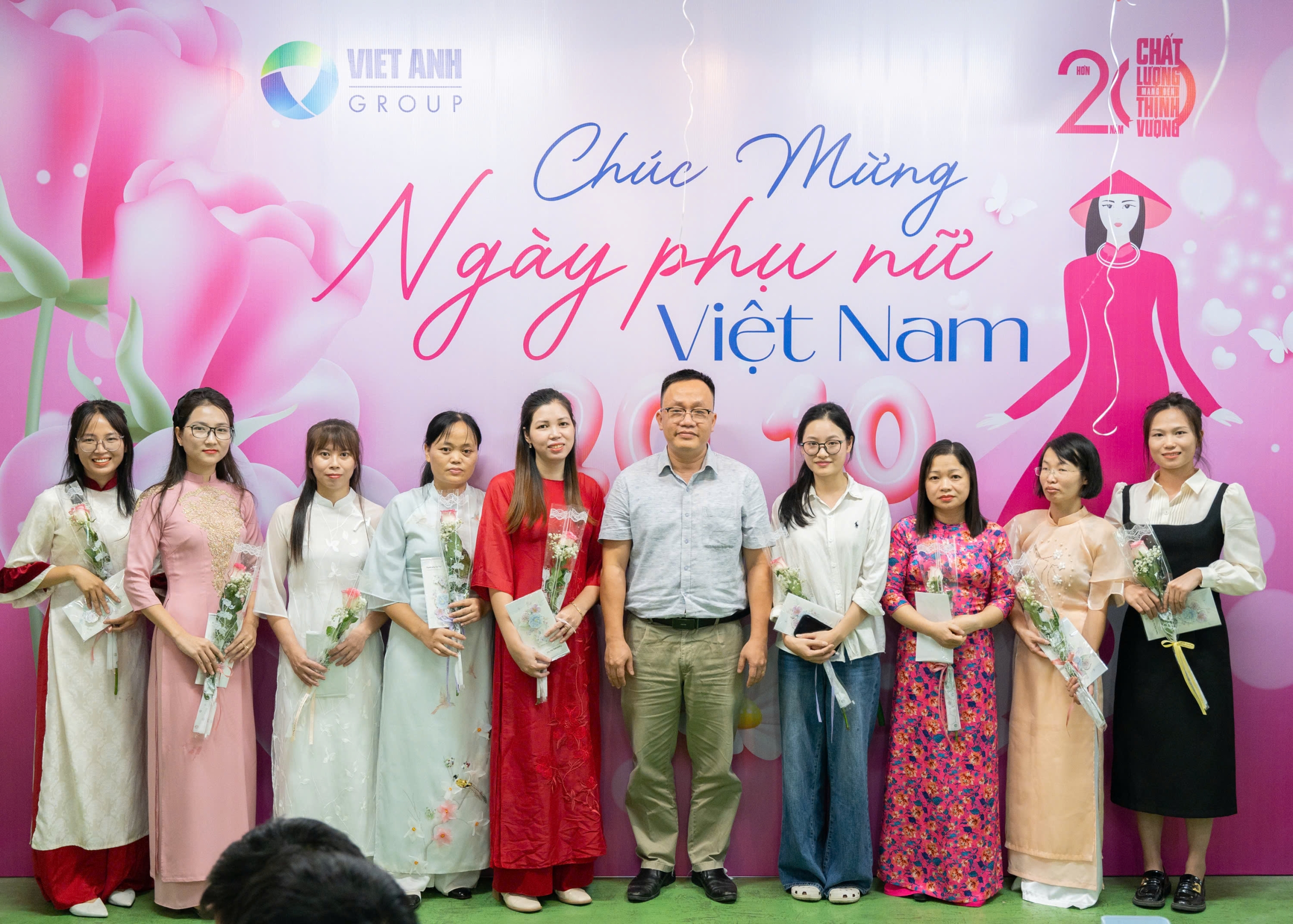 VIET ANH GROUP CHÀO MỪNG NGÀY PHỤ NỮ VIỆT NAM 20/10