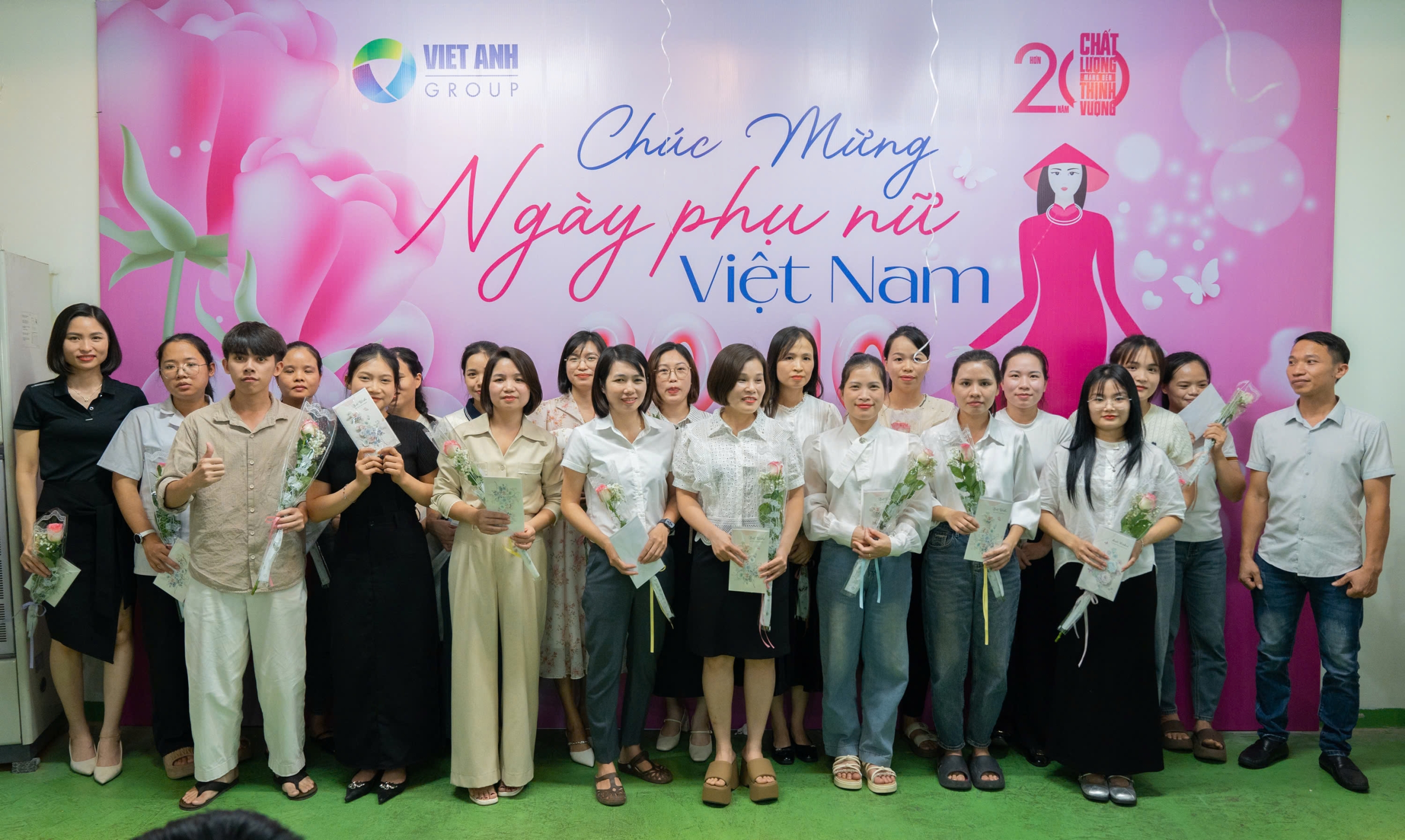 VIET ANH GROUP CHÀO MỪNG NGÀY PHỤ NỮ VIỆT NAM 20/10