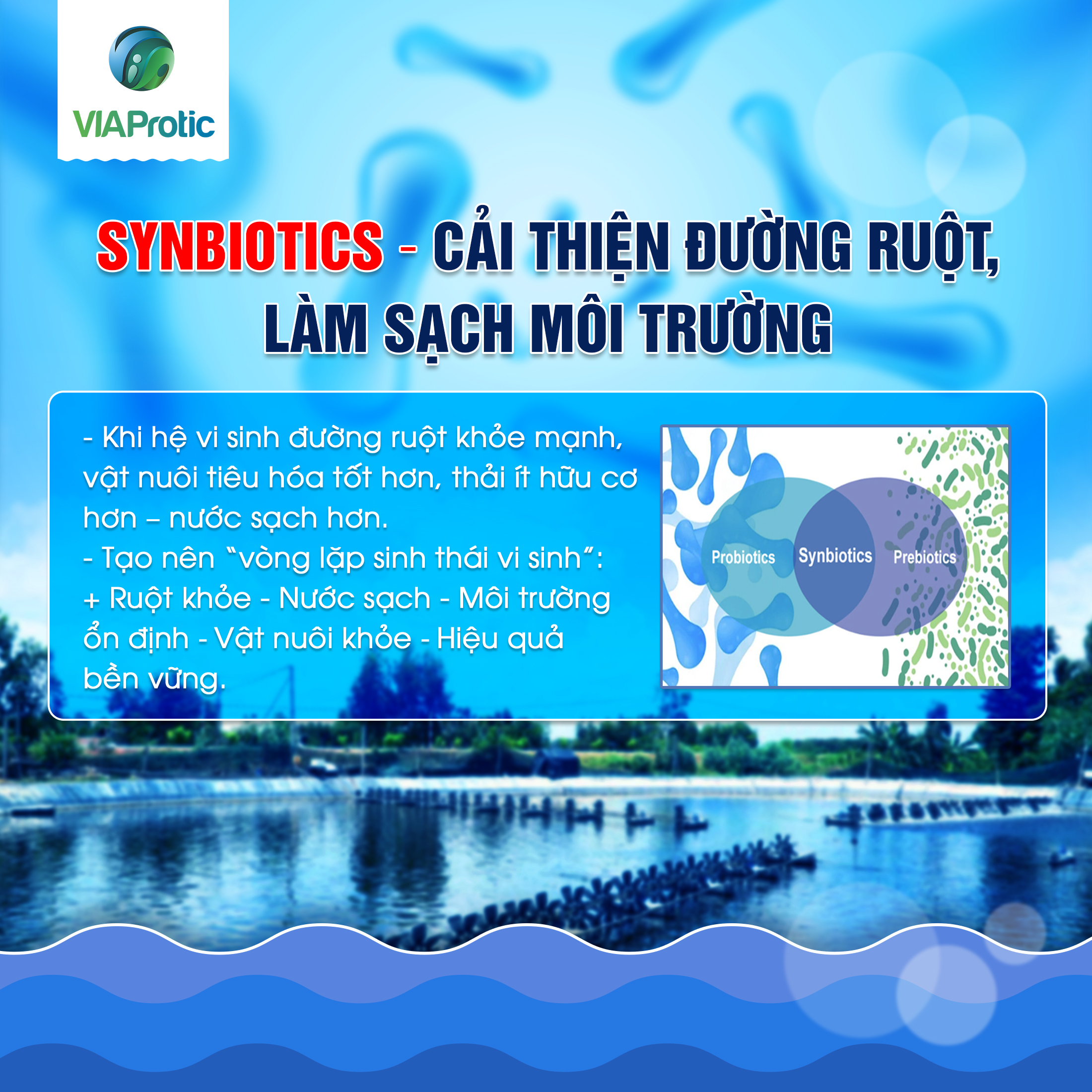 QUẢN LÝ MÔI TRƯỜNG NƯỚC THUỶ SẢN QUA BỔ SUNG SINH HỌC